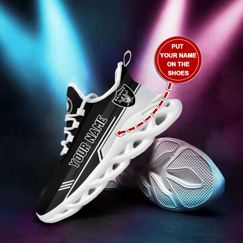 Las Vegas Raiders Yezy Running Sneakers