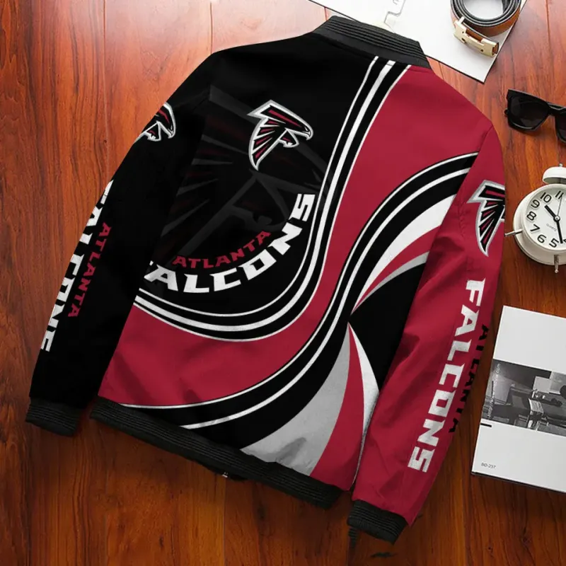 Atlanta Falcons Bomber Jacket Back