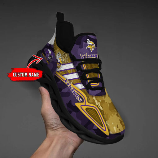 Minnesota Vikings Personalized Sneakers 14