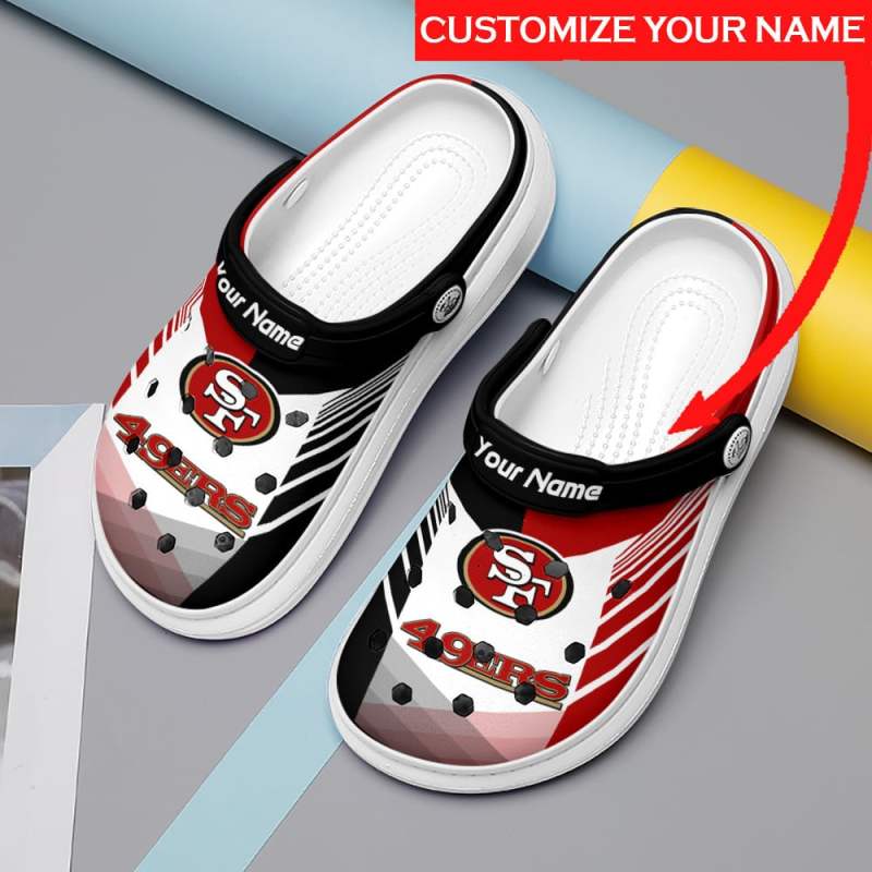 San Francisco 49ers Personalized Limited Clog