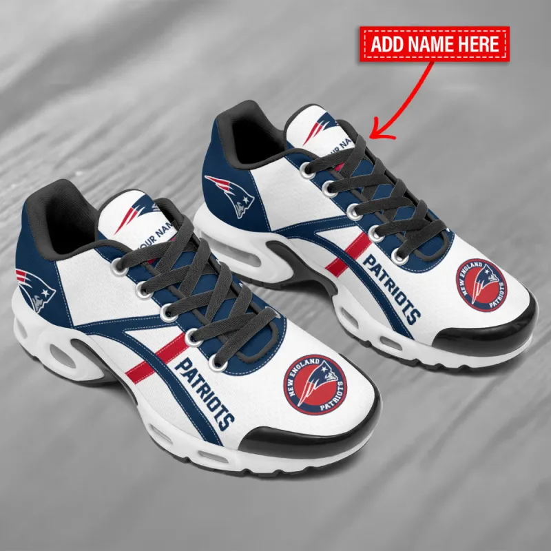 New England Patriots Personalized Plus T-N Youth Sneakers