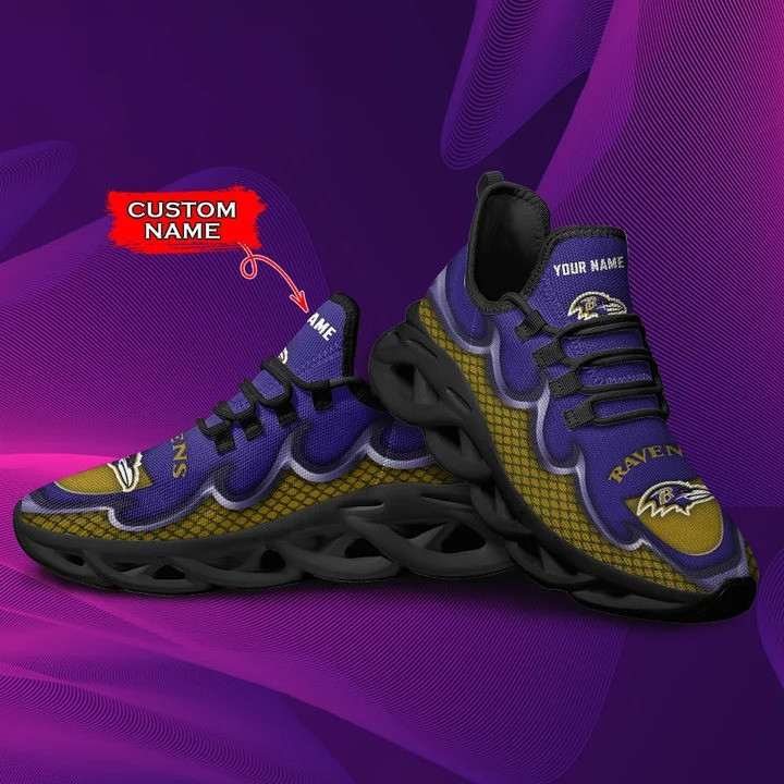 Baltimore Ravens Yezy Sneakers 5