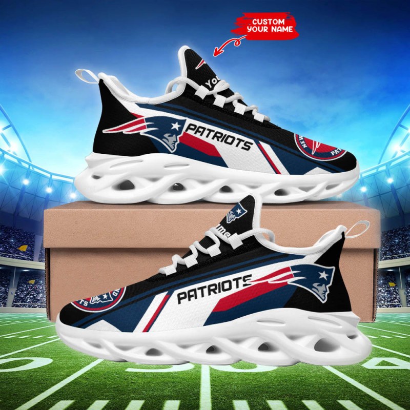 New England Patriots Yezy Running Sneakers