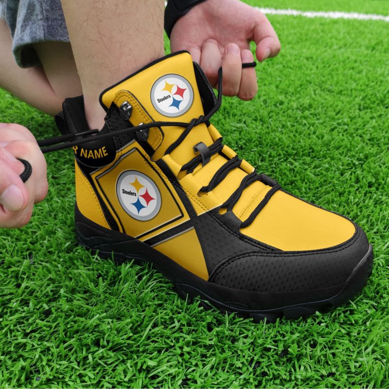 Pittsburgh Steelers Personalized Hiking Shoes