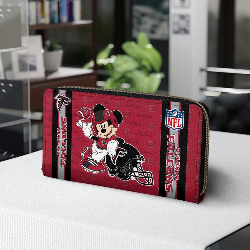 Atlanta Falcons Wallet Mockup
