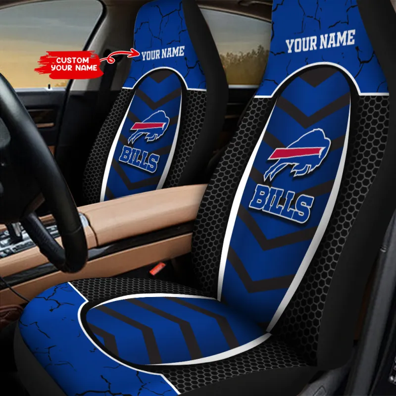 Buffalo Bills Personalized Car Seat Covers