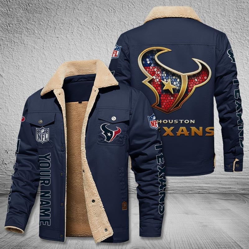 Houston Texans Jacket Zipper