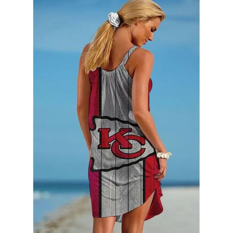 Kansas City Chiefs Beach Dress 80