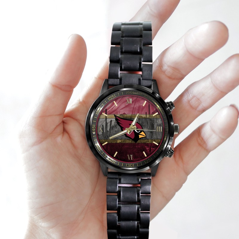 Elegant Black Stainless Steel Watch