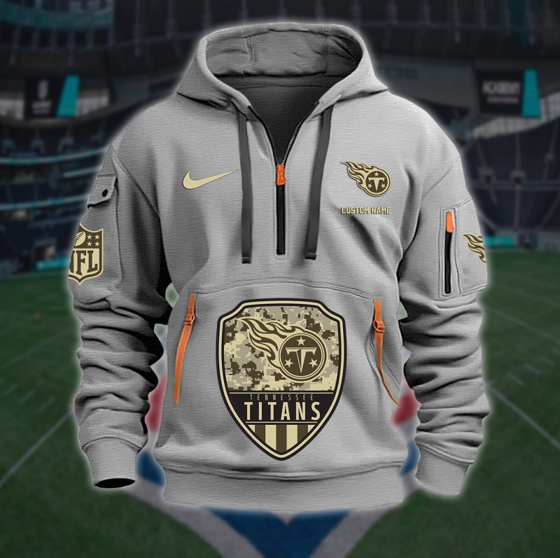 Tennessee Titans Hoodie Back View