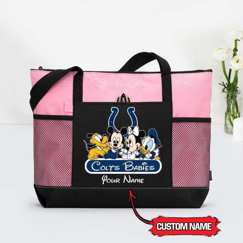 Indianapolis Colts Babies Tote Bag - Pink