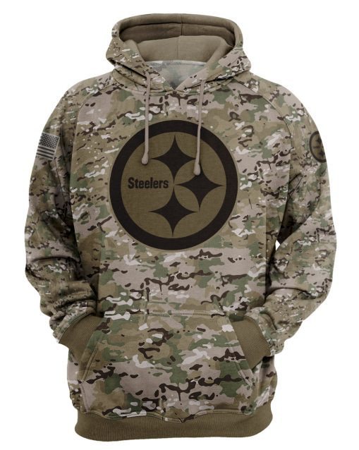 Pittsburgh Steelers Christmas Sweater Back