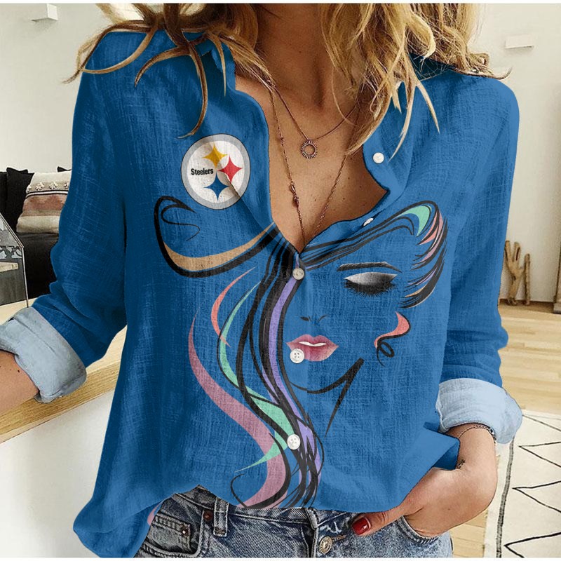 Pittsburgh Steelers Women Shirt Close-up