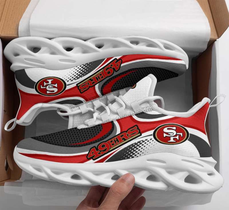 San Francisco 49ers Yezy Running Sneakers