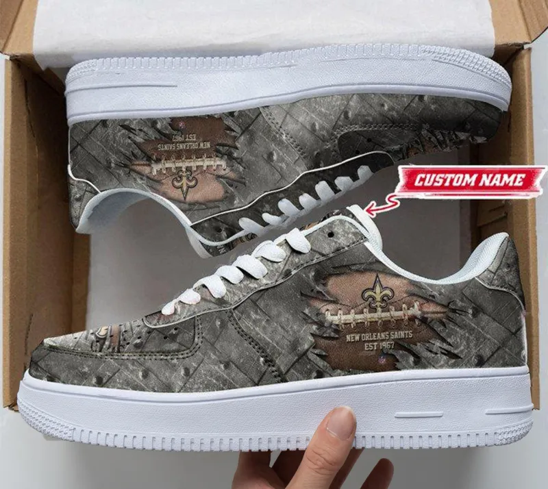 New Orleans Saints Personalized AF1 Shoes