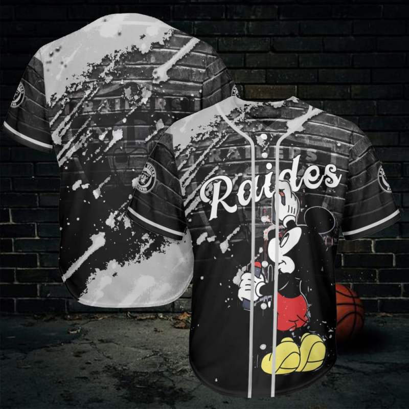 Las Vegas Raiders Baseball Jersey