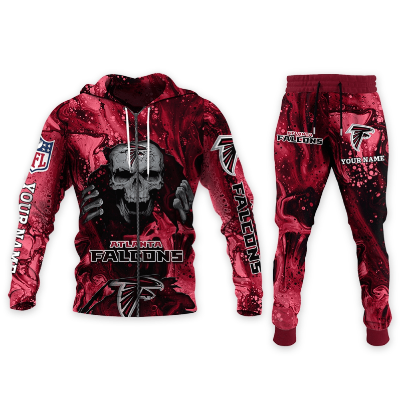 Atlanta Falcons Personalized Hoodie and Joggers AZCHD976 6 Atlanta Falcons Set