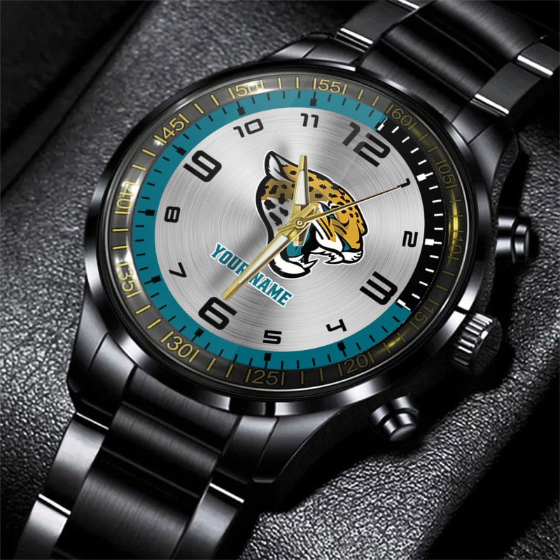 Jacksonville Jaguars NFL Personalized Watch