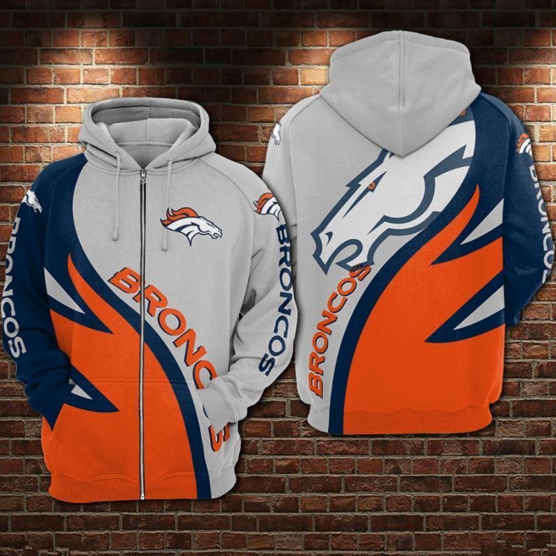 Comfortable Denver Broncos Hoodie