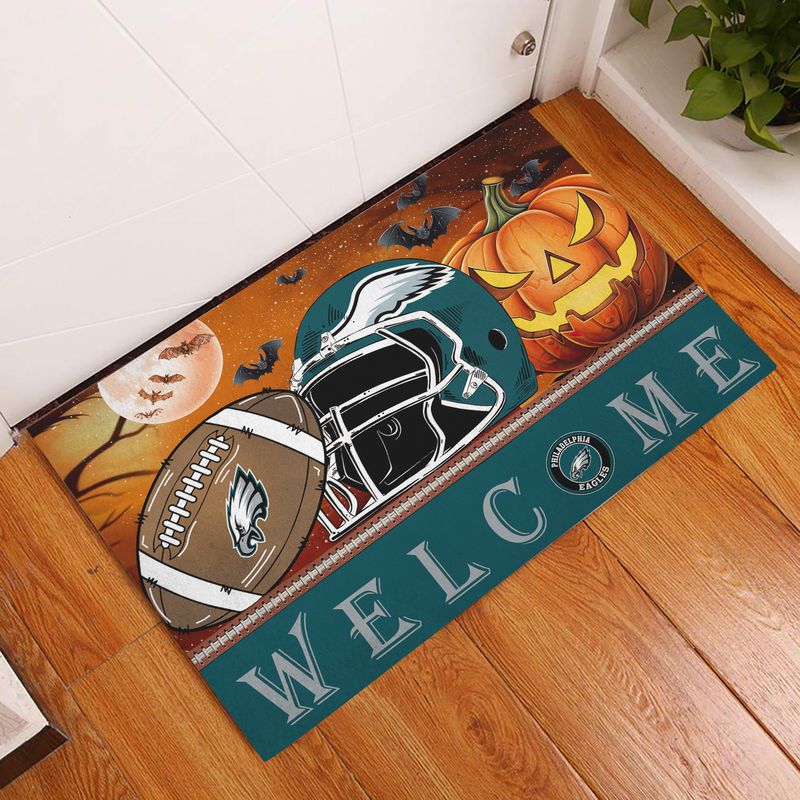 Philadelphia Eagles Halloween Doormat