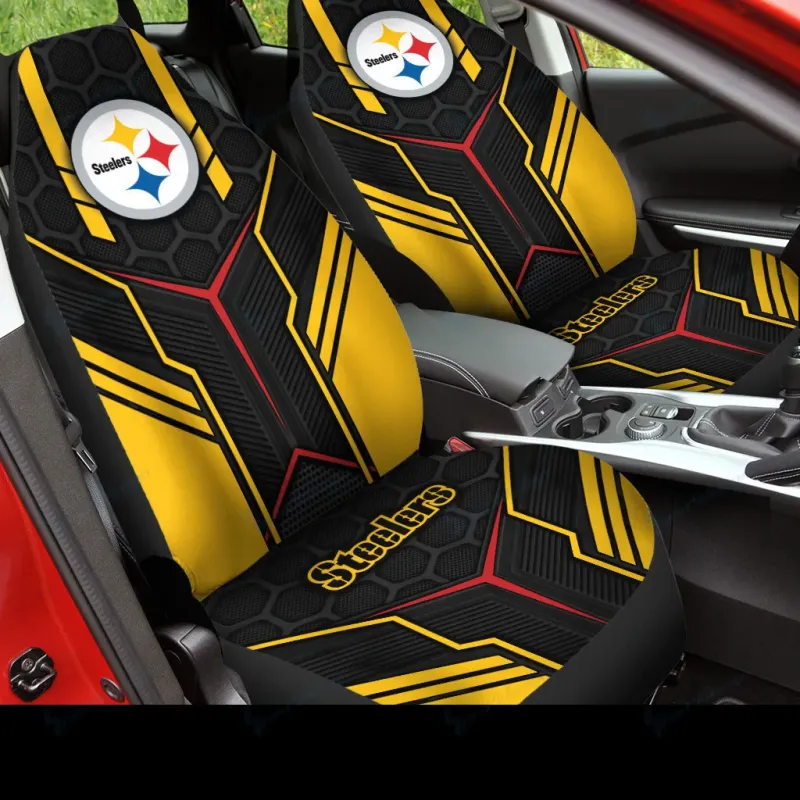 Pittsburgh Steelers Personalized Car Seat Covers