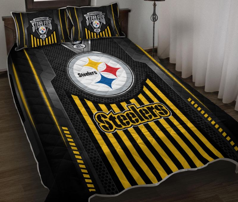 Pittsburgh Steelers Quilt Set Image 1