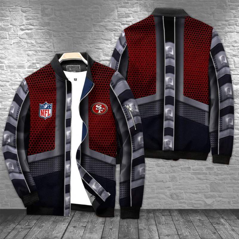 San Francisco 49ers Bomber Jacket Front