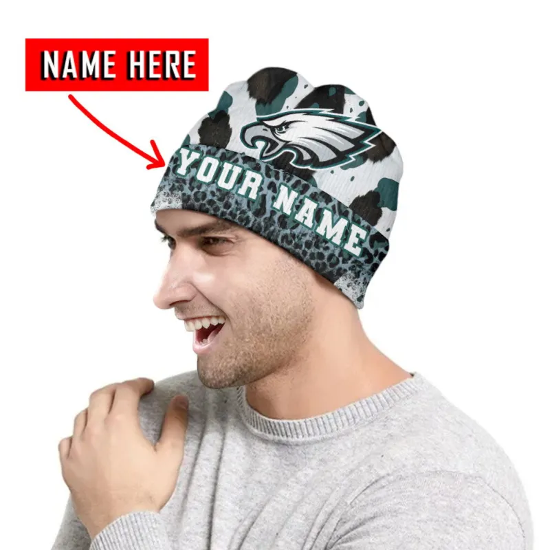 Philadelphia Eagles Personalized Wool Beanie