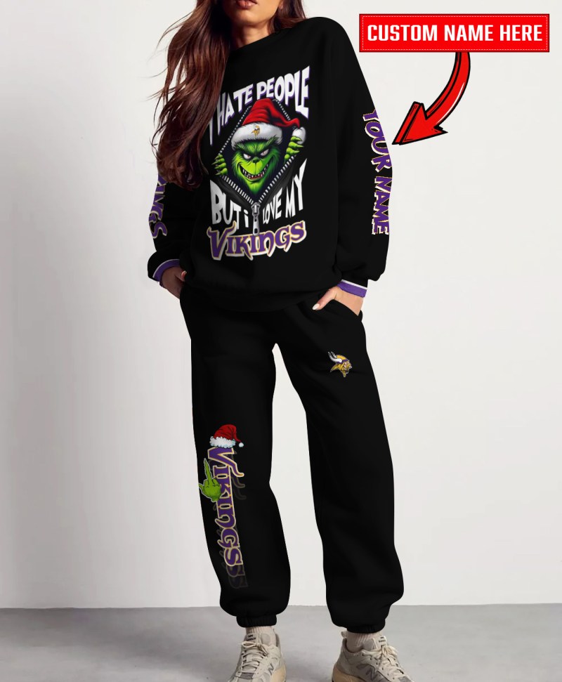 Minnesota Vikings Ugly Christmas Sweater Combo - MKF