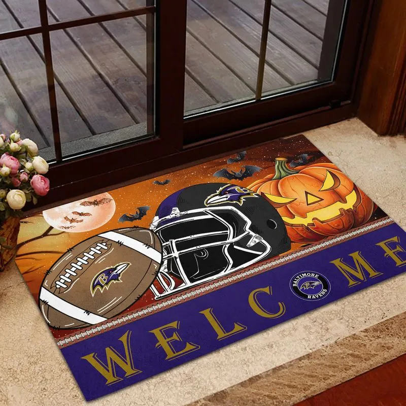 Ravens Doormat for Football Fans