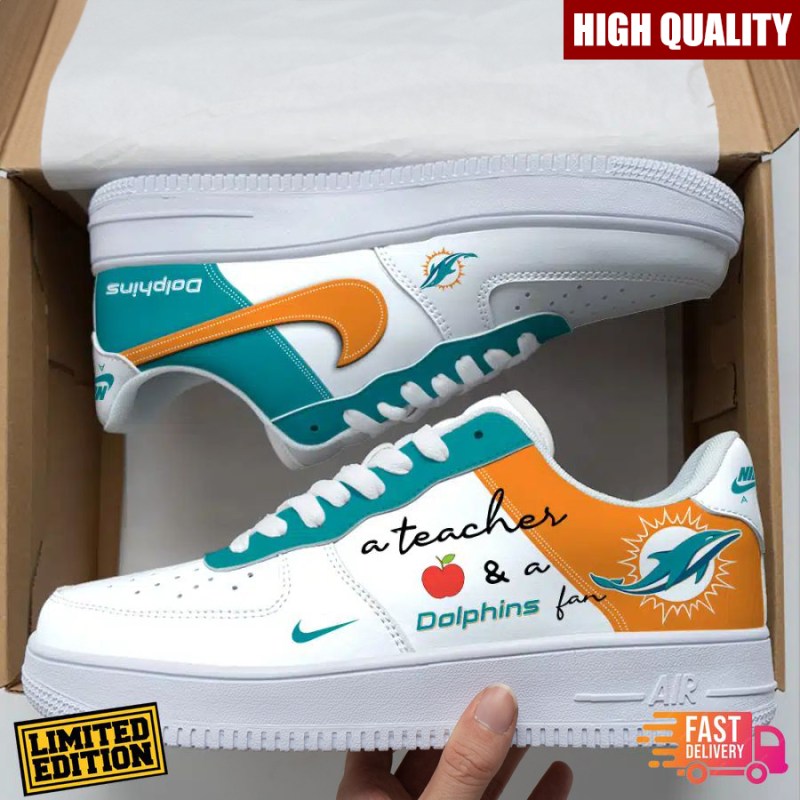 Miami Dolphins Personalized Sneakers