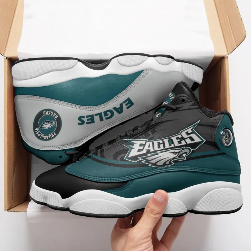 Philadelphia Eagles Air JD13 Sneakers Style 2