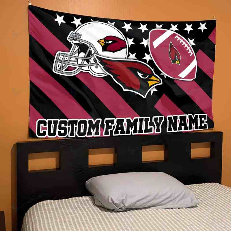 Arizona Cardinals Custom Flag
