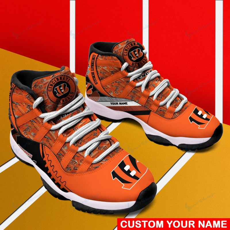 Cincinnati Bengals AJD11 Sneakers Image 2