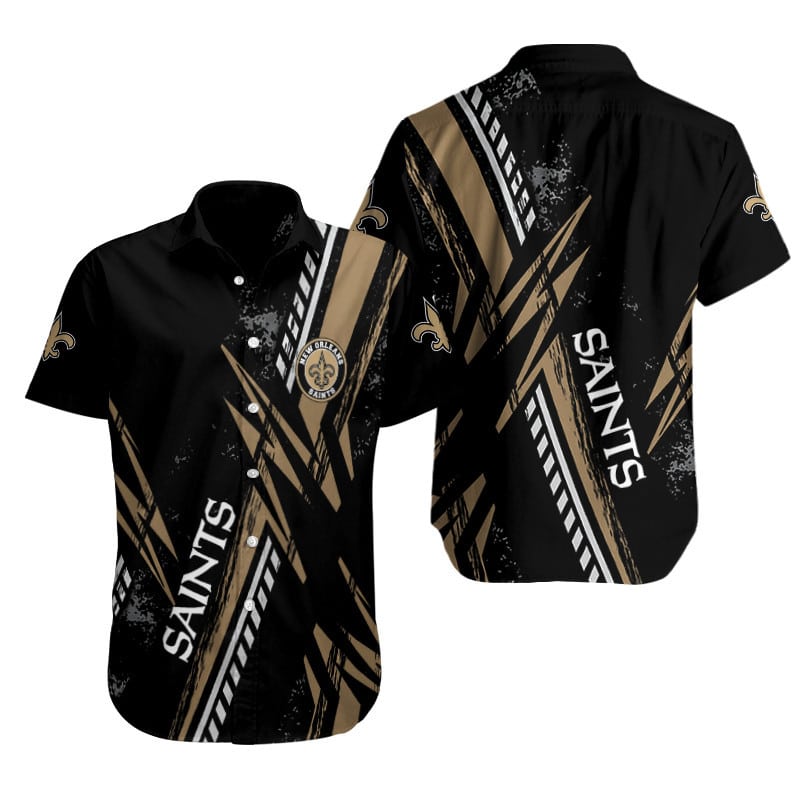 New Orleans Saints Button Shirt Sizing Chart
