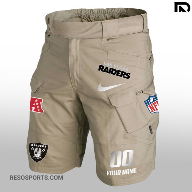 Details of Las Vegas Raiders Men Shorts