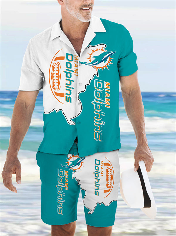 Miami Dolphins Hawaiian Shirt