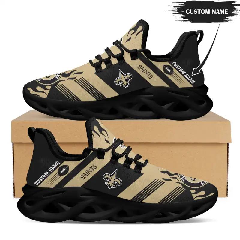 New Orleans Saints Personalized Yezy Sneakers