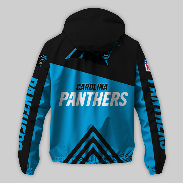 Carolina Panthers Outdoor Jacket Front View