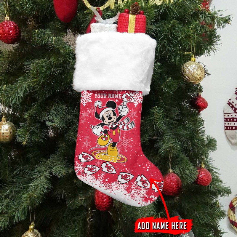 Kansas City Chiefs Christmas Socks