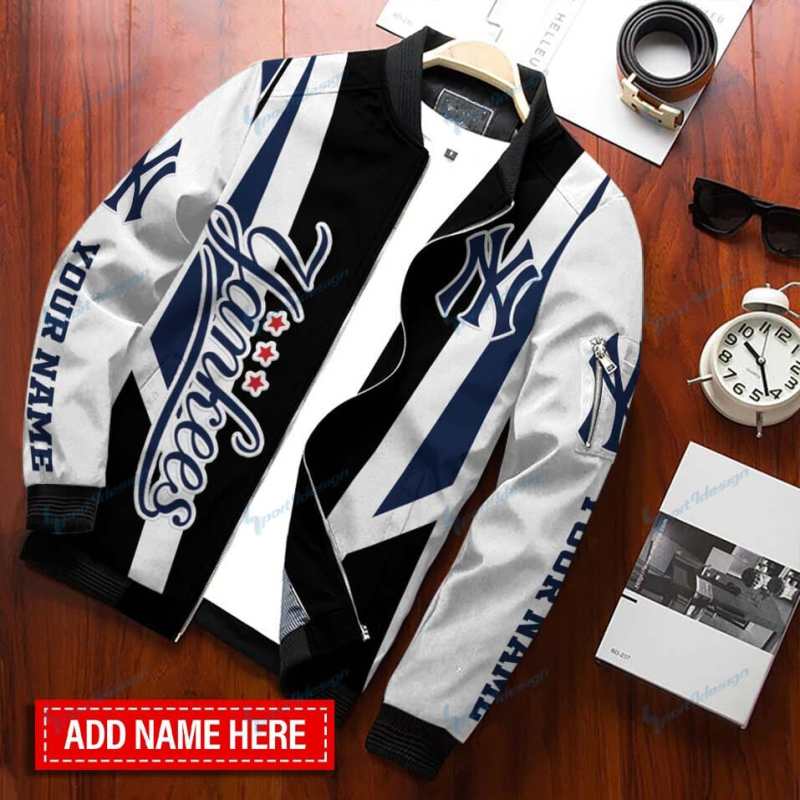 New York Yankees Bomber Jacket Detail