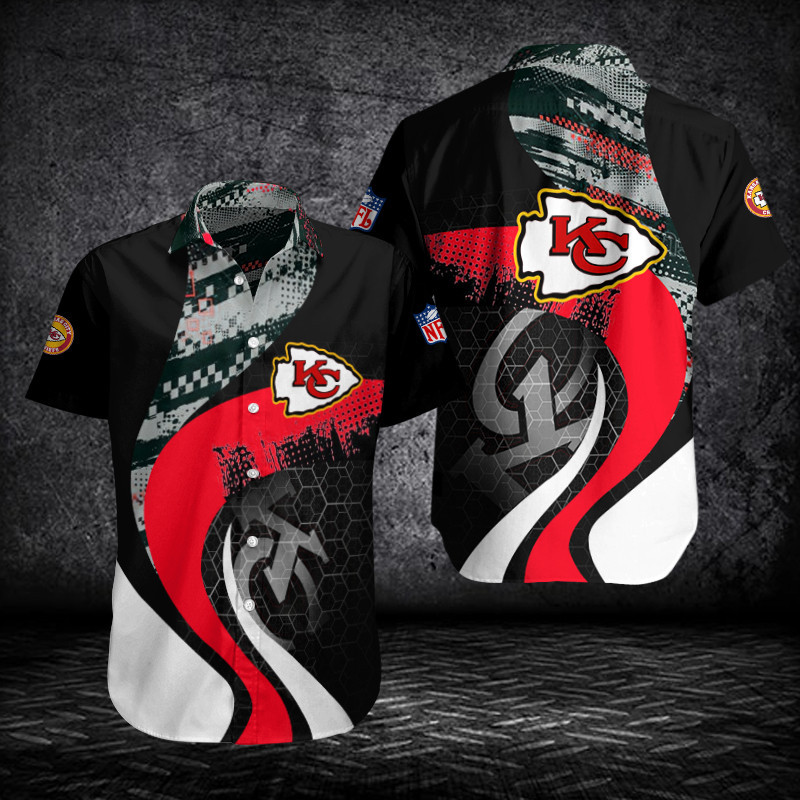Sizing Chart for Kansas City Chiefs Button Shirt