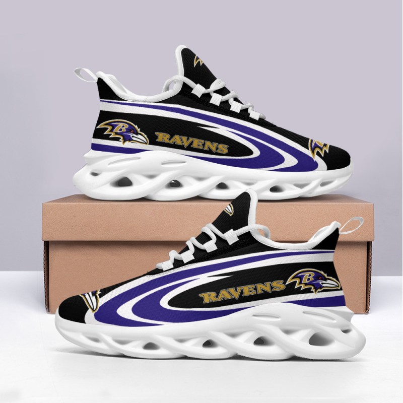 Baltimore Ravens Yezy Running Sneakers