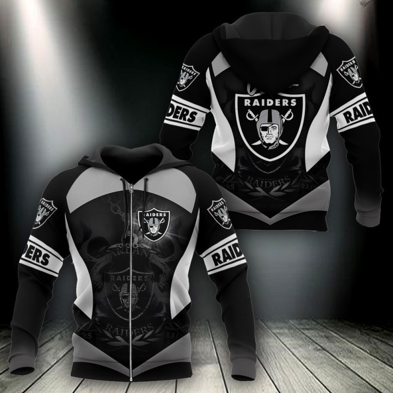 Las Vegas Raiders Hoodie Front View