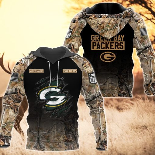 Green Bay Packers Personalized Ugly Christmas Sweater