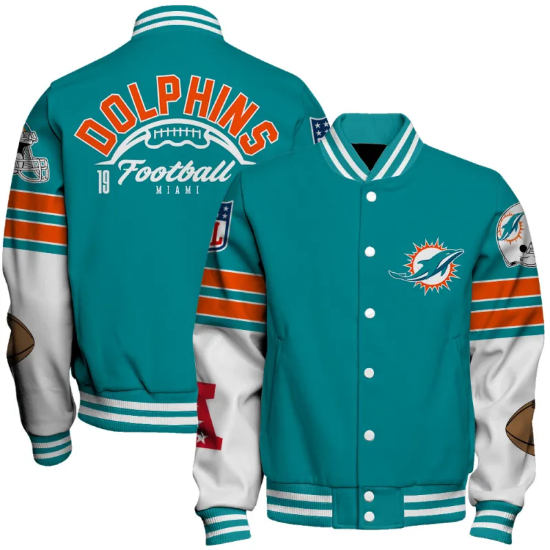 Miami Dolphins Varsity Jacket