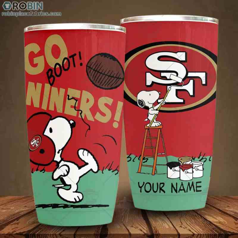 San Francisco 49ers Personalized Tumbler