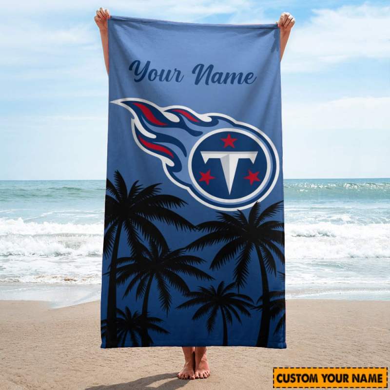 Tennessee Titans Personalized Limited Edition Beach Towel