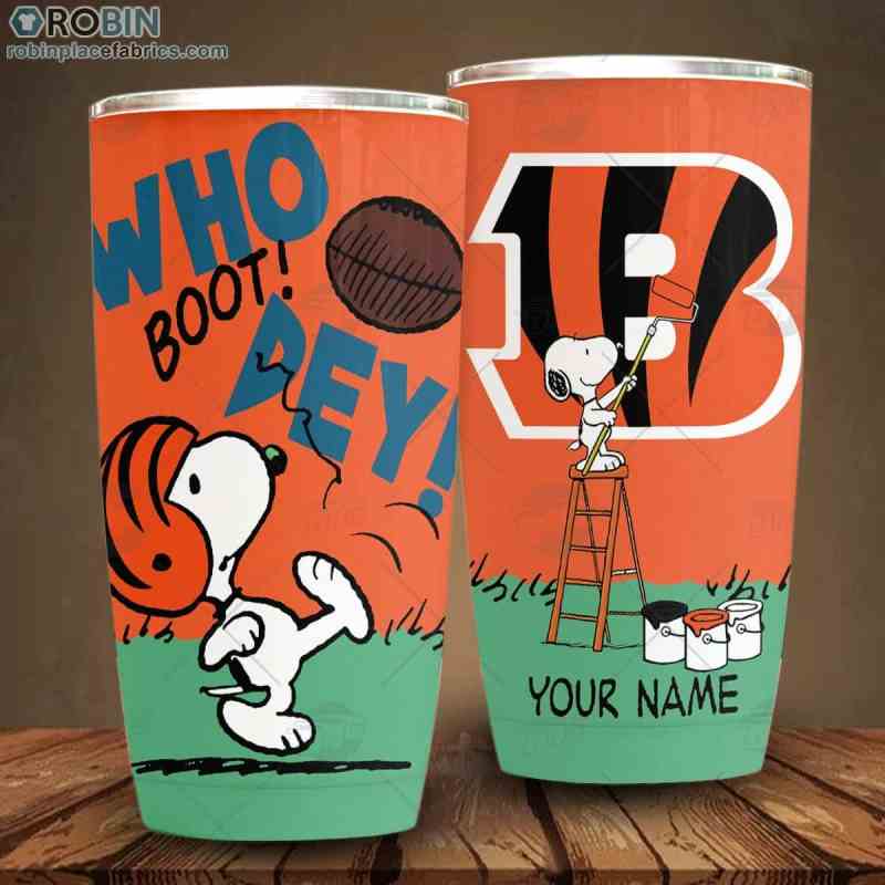 Cincinnati Bengals Personalized Tumbler