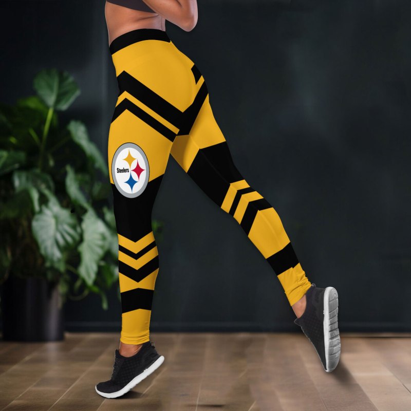 Pittsburgh Steelers Leggings Side View
